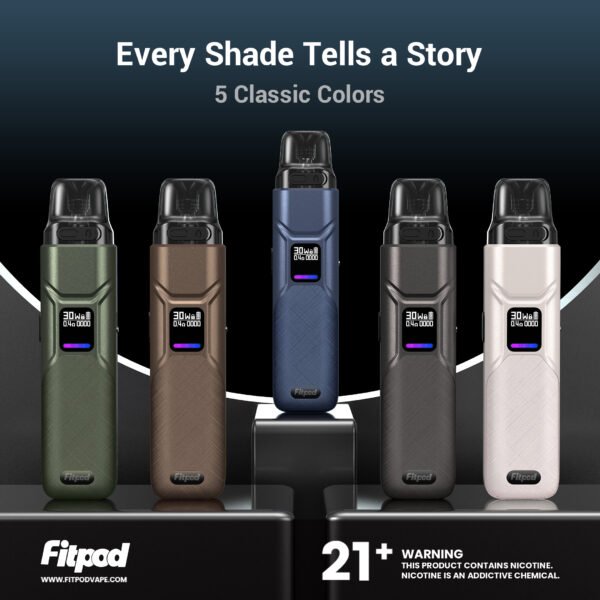 【小煙主機】FITPOD O-Shadow SE通用空倉套組｜適配XLIM Pro / SQ PRO｜0.4~1.2Ω全阻值齊全